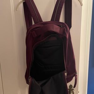 Lululemon marroon backpack